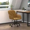 Image de vidaXL Chaise Pivotante de Bureau Chaise dOrdinateur Fauteuil Pivotant de Bureau Siège de Bureau Meuble de Bureau Intérieur 344875