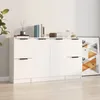 Image de vidaXL Buffet 3 pcs Meubles de Rangement avec Porte Armoires de Rangement Buffets de Salon Salle de Séjour Moderne 3115844