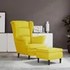 Image de vidaXL Fauteuil à Oreilles avec Tabouret Chaise de Relaxation Siège de Salon Meuble de Salle de Séjour Maison Intérieur 3115938