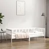 Image de vidaXL Lit de jour Blanc 90x190 cm Bois de pin massif 814645