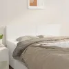 Image de vidaXL Têtes de lit Blanc 144 x 5 x 78/88 cm Similicuir 345793