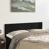 Image de vidaXL Têtes de lit Noir 144 x 5 x 78/88 cm Velours 345800