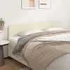 Image de vidaXL Têtes de lit Crème 160x5x78/88 cm Similicuir 345814