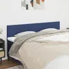 Image de vidaXL 2 x Têtes de Lit Meubles de Chambre à Coucher Accessoires de Lit Simple Têtes de Cadre de Lit Intérieur Bleu 345850
