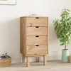 Image de vidaXL Commode OTTA 46x395x90 cm Bois de pin massif 348579