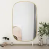 Image de 348220 vidaXL Miroir mural Doré 80x50 cm