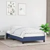 Image de vidaXL Cadre de lit sans matelas bleu 80x200 cm tissu 346678