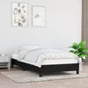 Image de vidaXL Cadre de lit sans matelas noir 90x200 cm tissu 346690