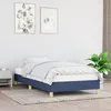 Image de vidaXL Cadre de lit sans matelas bleu 90x200 cm tissu 346792