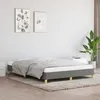 Image de vidaXL Cadre de lit sans matelas gris foncé 140x190 cm tissu 346811