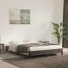 Image de vidaXL Cadre de lit sans matelas gris foncé 140x190 cm velours 346971