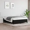 Image de vidaXL Cadre de lit sans matelas noir 140x190 cm tissu 347060