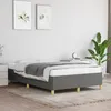 Image de vidaXL Cadre de lit sans matelas gris foncé 120x200 cm tissu 347150