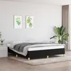 Image de vidaXL Cadre de lit sans matelas noir 180x200 cm tissu 347183