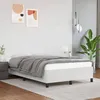Image de vidaXL Cadre de Lit Sommier à Lattes Lit Rembourré Cadre à Lattes Lit Double Adulte Meuble de Chambre à Coucher Intérieur 347240