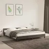 Image de vidaXL Cadre de lit sans matelas gris foncé 180x200 cm velours 347586