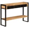 Image de vidaXL Table console 110x30x76 cm Bois de manguier solide 348159
