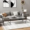 Image de vidaXL Table basse Sonoma gris 80x50x35 cm Bois dingénierie 819395