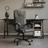 Image de vidaXL Fauteuil Inclinable de Bureau Siège Inclinable Chaise dOrdinateur Dossier et Repose-pied Réglables Meuble de Bureau 349618