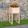 Image de 822122 vidaXL Jardinière 40x40x81 cm Bois massif de pin