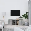 Image de 816806 vidaXL Meuble TV Sonoma gris 100x35x40 cm Bois dingénierie