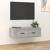 Image de 816838 vidaXL Armoire TV suspendue Sonoma gris 80x36x25 cm Bois dingénierie