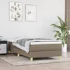 Image de vidaXL Cadre de lit à lattes Lit Rembourré Lit Simple avec Sommier à Lattes Lit Adulte de Chambre à Coucher Intérieur 3120578