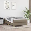 Image de vidaXL Cadre de lit à lattes Lit Rembourré Lit Simple avec Sommier à Lattes Lit Adulte de Chambre à Coucher Intérieur 3120586