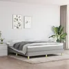 Image de vidaXL Cadre de lit à lattes Lit Rembourré Lit Double avec Sommier à Lattes Lit Adulte de Chambre à Coucher Moderne 3120630