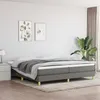Image de vidaXL Cadre de lit à lattes Lit Rembourré Lit Double avec Sommier à Lattes Lit Adulte de Chambre à Coucher Moderne 3120639