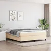 Image de vidaXL Cadre de lit à lattes Lit Rembourré Lit Double avec Sommier à Lattes Lit Adulte de Chambre à Coucher Moderne 3120883