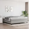 Image de vidaXL Cadre de lit à lattes Lit Rembourré Lit Double avec Sommier à Lattes Lit Adulte de Chambre à Coucher Moderne 3120886