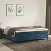 Image de vidaXL Cadre de lit à lattes Lit Rembourré Lit Double avec Sommier à Lattes Lit Adulte de Chambre à Coucher Moderne 3121142