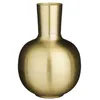 Image de Vase Dara - H42 x Ø28 cm - Métal - Doré - Mica Decorations