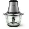 Image de Philips Mini hachoir bol verre 2l 500w silver - HR1503/00