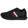 Image de TOMMY HILFIGER Baskets Sneakers Homme Noir Daim EY78