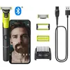 Image de Tondeuse - Philips - OneBlade 360 - Hybride - Connectivité - Accessoires inclus