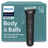 Image de Tondeuse corps et zones intimes - PHILIPS - Series 7000 BG7475/14 - Tête flexible 2D - 120 min - Sans fil - Noir Intense