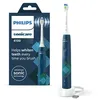 Image de Brosse à dents électrique - Philips - Sonicare 4100 - 2 modes - Capteur de pression - Bleu marine