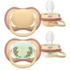 Image de Avent Ultra Air Day and Night 2 Sucettes 0-6 Mois