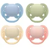 Image de Avent Ultra Soft Peau Sensible 0-6 mois Lot 2 Sucettes coloris aléatoires