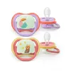 Image de Avent Lot de 2 sucettes Ultra Air Night Orthodontiques +18 mois