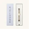 Image de Montre - ROSEFIELD - Boxelle Duotone - Boîtier carré - Acier inoxydable - Étanchéité 3 ATM