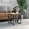 Image de vidaXL Table basse chêne sonoma 45x45x475 cm bois dingénierie 834121