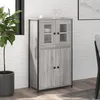 Image de vidaXL Buffet haut sonoma gris 62x32x1065 cm bois dingénierie 834208