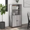 Image de vidaXL Buffet haut sonoma gris 62x36x1215 cm bois dingénierie 834213