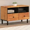 Image de vidaXL Meuble TV 70x33x46 cm Bois dacacia massif 356856