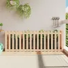 Image de vidaXL Lit surélevé de jardin design de clôture 200x50x70cm pin massif 832512