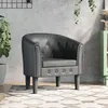 Image de vidaXL Fauteuil Cabriolet Chaise avec Accoudoirs Canapé avec Dossier Siège Rembourré Meuble de Salon Chambre Moderne 356458