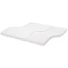 Image de vidaXL Matelas en mousse blanc 200x200 cm 7 zones dureté 20 ILDmatelas de litmatelas de lit de jourmatelas en mousse 356359